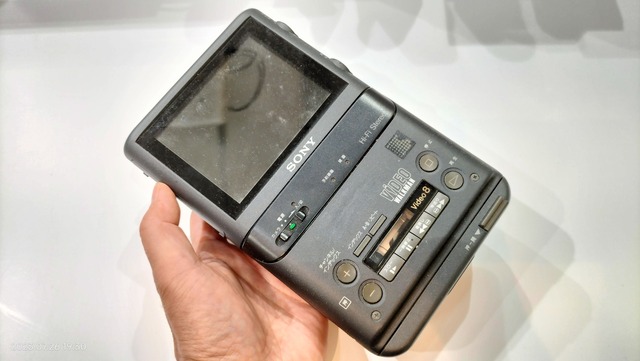 1991/平成3/SONY/GV-500/VIDEO WALKMAN/ビデオウォークマン/8ミリ