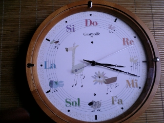 音階時報時計グランソルフェ : 音文ひとりごと