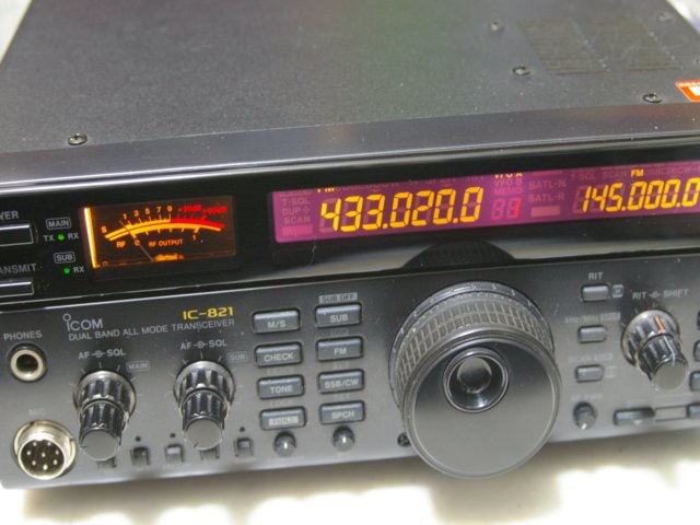 IC-821 430MHzパワーが出ない : JHGのブログ