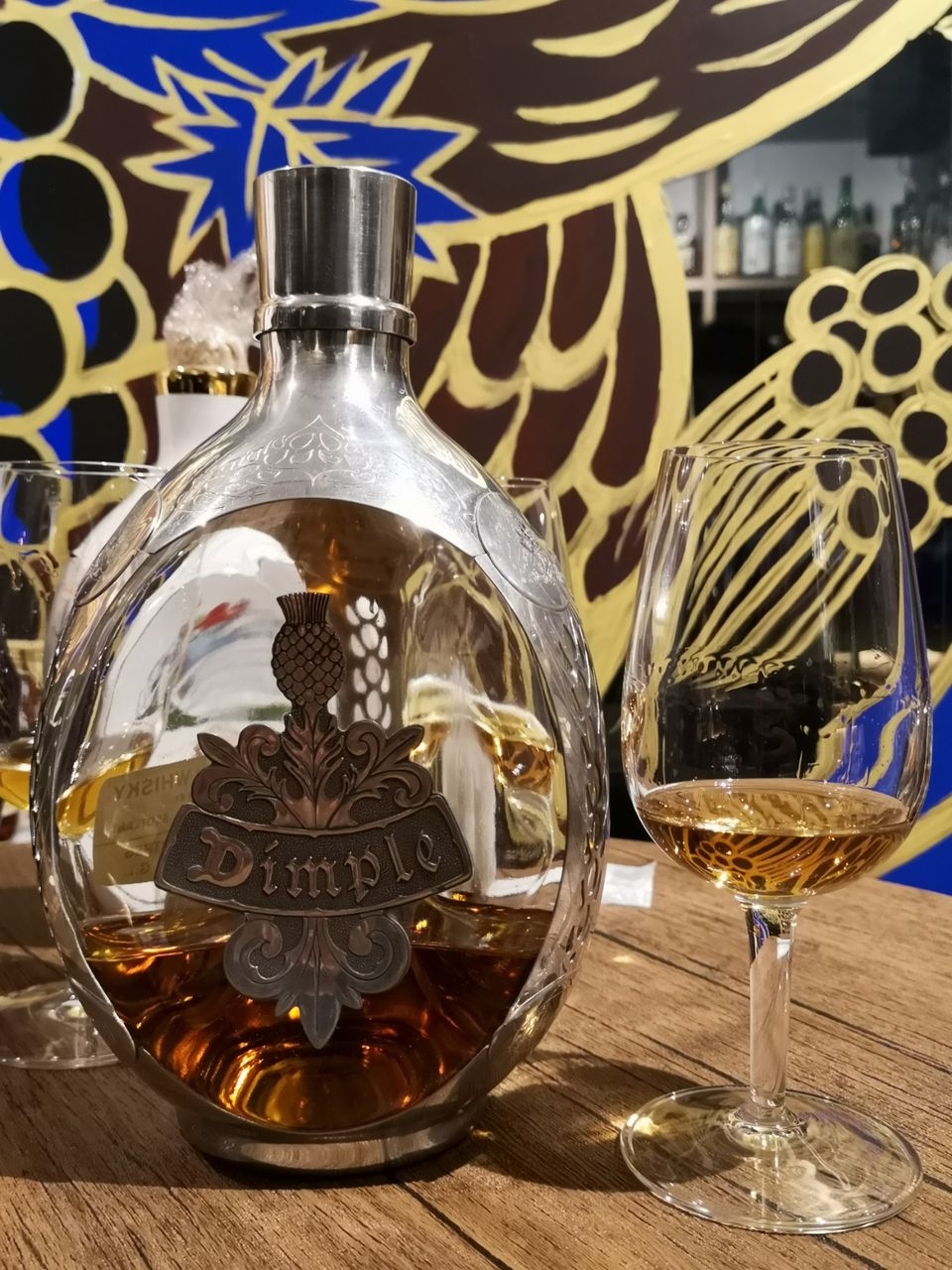 ディンプル 12年 ロイヤルデキャンタ 1980年代流通 43% : くりりんの