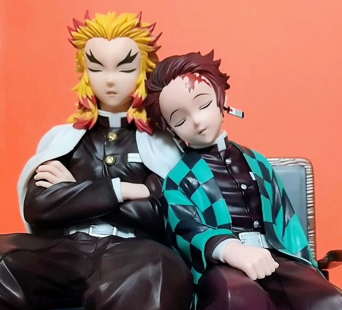 一番くじ 鬼滅の刃 煉獄杏寿郎 竈門炭治郎 フィギュア 一番