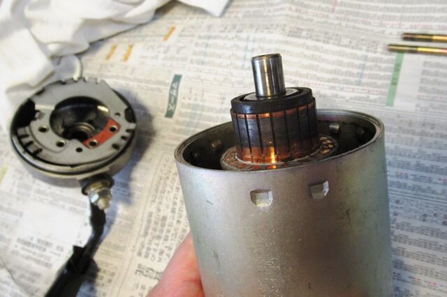 gosen GM660モーター修理 革細工用ミシンのモーターユニットの修理ー