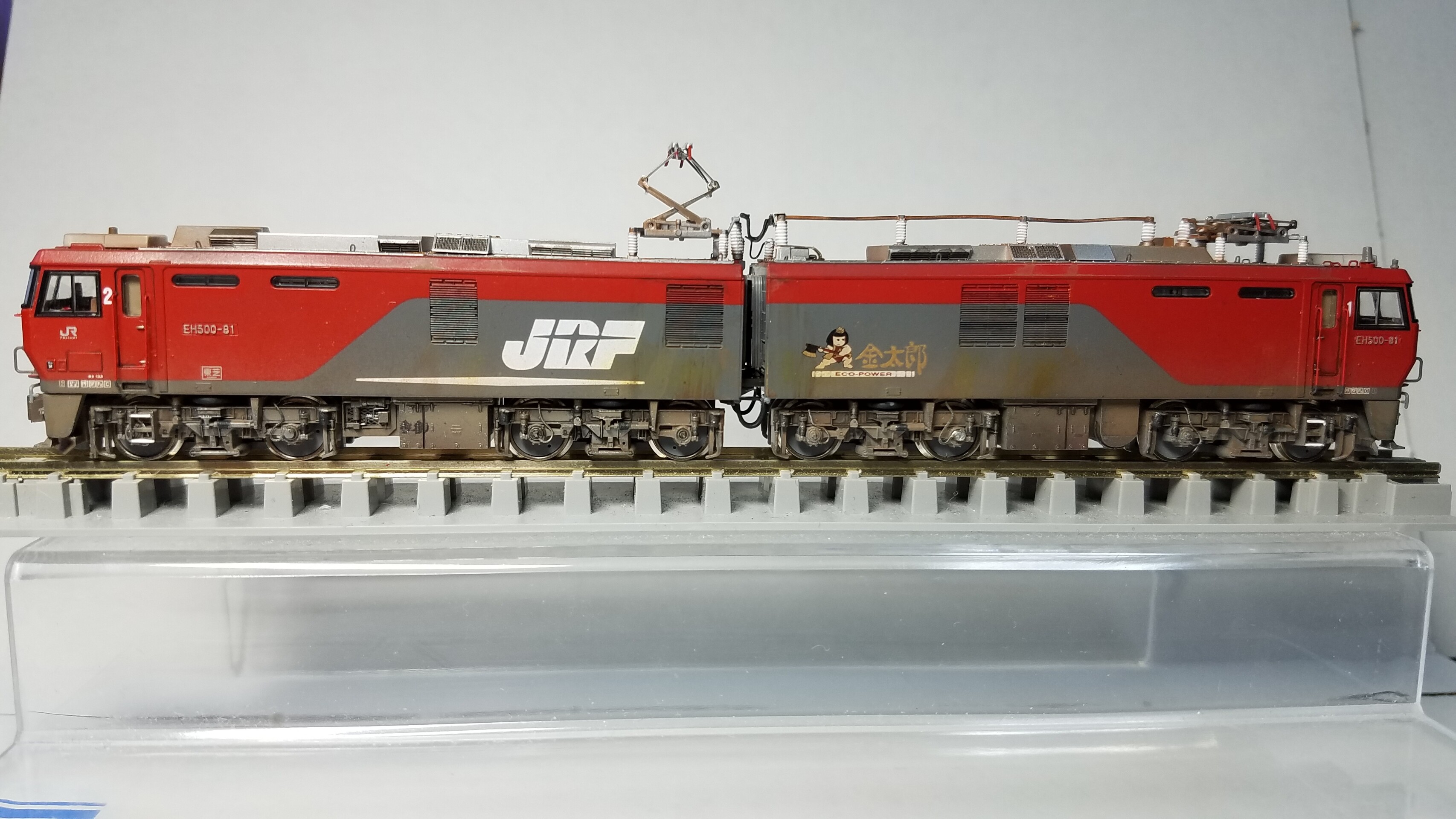 Kato 3037-2 EH500 3次形後期仕様の加工整備 その⑤完成 : （仮称