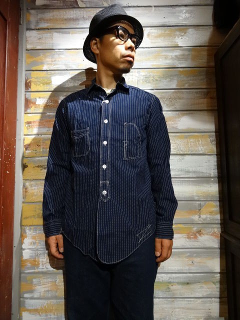 New！ FREEWHEELERS ”TRACKWALKER SHIRTS” WABASH : OLD STAND