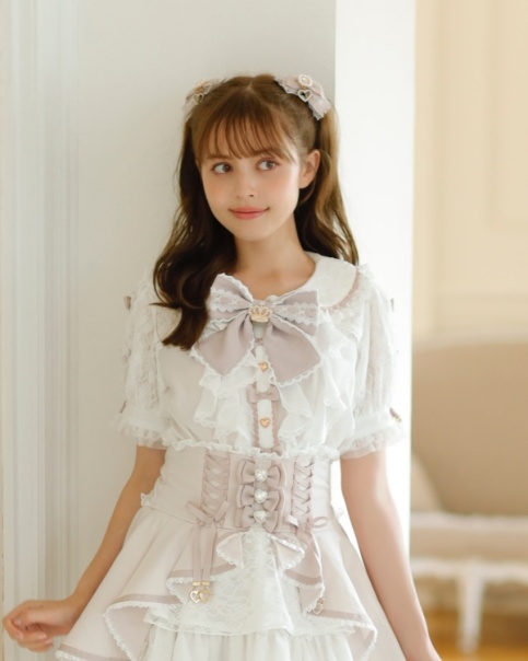 はしごレースリボンブラウス ｜ LIZ LISA（リズリサ）公式通販