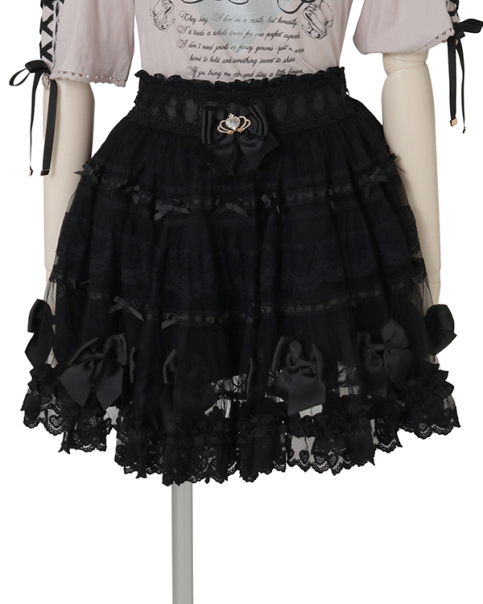 チュールリボンティアードスカパン ｜ LIZ LISA（リズリサ）公式通販