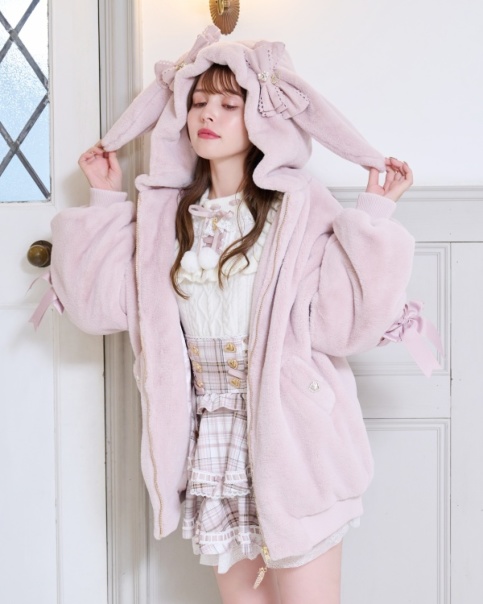 リボンうさみみファーブルゾン ｜ LIZ LISA（リズリサ）公式通販