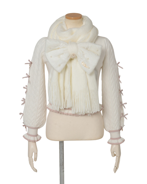 シャギーリボンストール ｜ LIZ LISA（リズリサ）公式通販 ｜ Tokyo