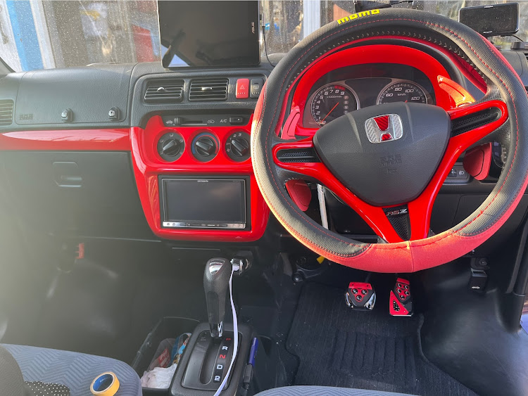 バモスのHM1・バモス・内装塗装に関するカスタム事例｜車のカスタム