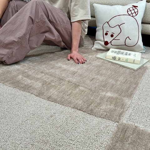 Unico ラグマット EPET(エペット) 120×180 グレージュ Unico