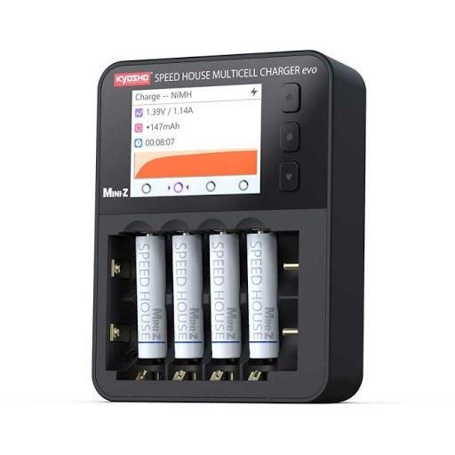 Kyosho Speed House Multicell Charger EVO 72012 | HRC Mini-Z Arena