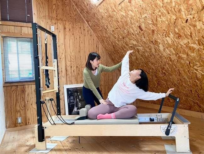 pilates studio koa｜ログハウスで整える、あなただけのオーダーメイド
