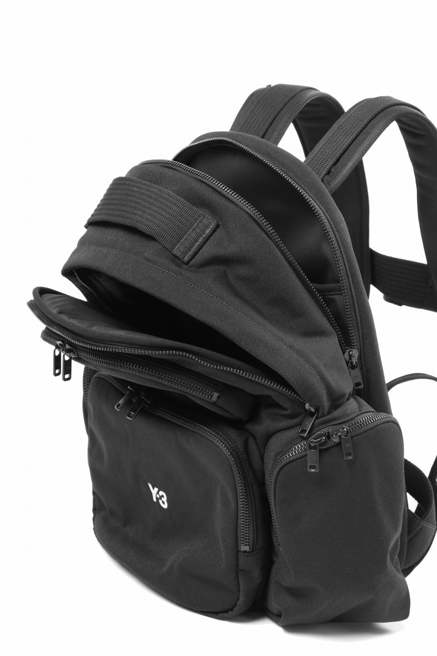Y-3 Yohji Yamamoto UTILITY BACK PACK / RECYCLE POLYESTER (BLACK)の