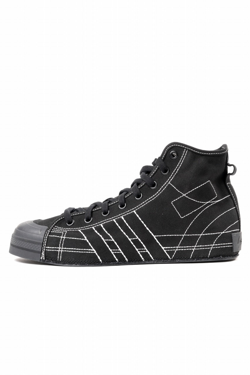 Y-3 Yohji Yamamoto NIZZA HIGH CUT SNEAKER (BLACK) – LOOM OSAKA