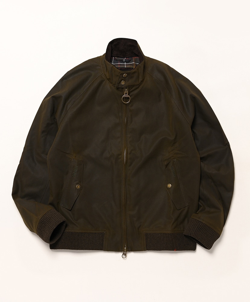 BARBOUR×BARACUTA Porton Wax Jacket(L(MEN) Black/ブラック): Barbour