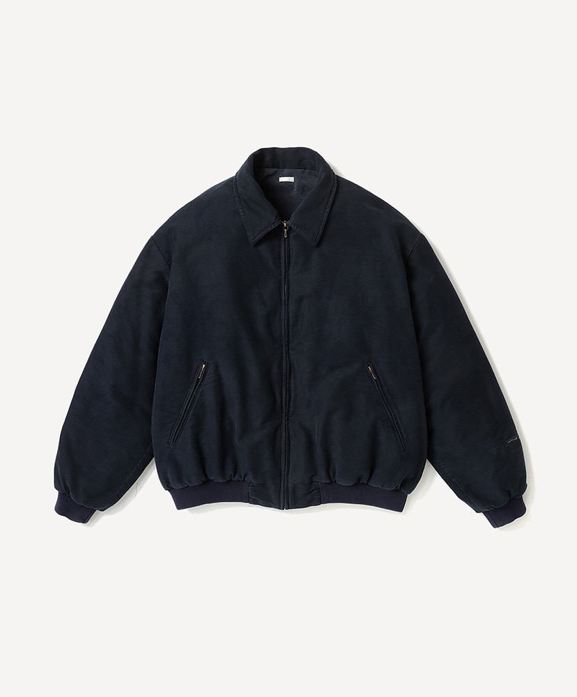 Vintage Cotton Silk Moleskin Jacket(3(MEN) Black/ブラック): A.PRESSE