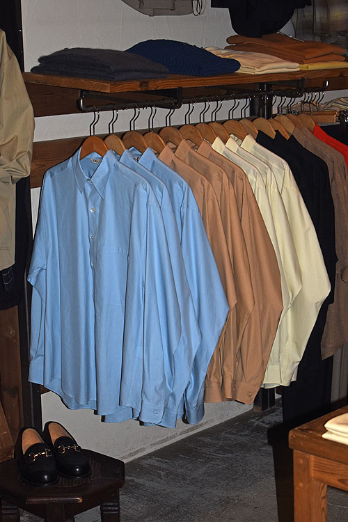 AURALEE[オーラリー] Washed Finx Twill Big Shirt