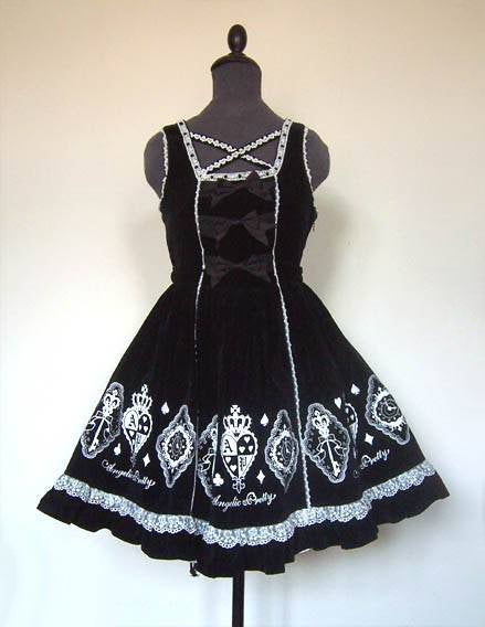 Crown Playing Cards JSK by Angelic Pretty