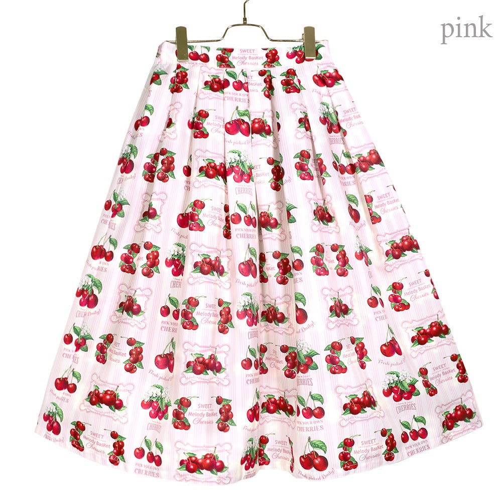 Fresh Cherry Skirt by Melody BasKet