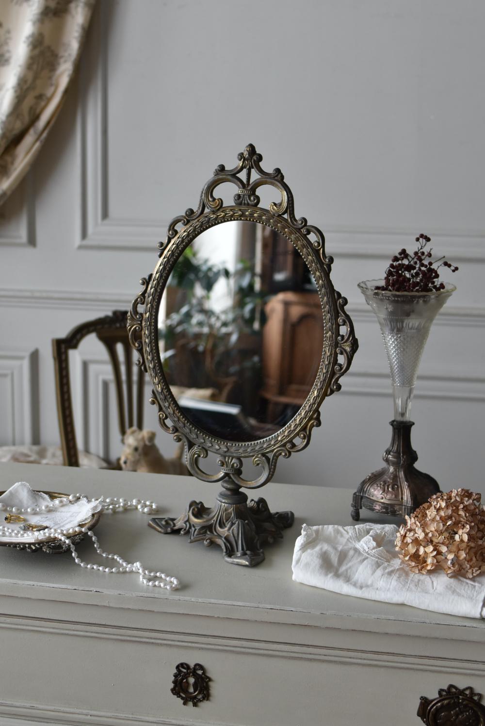 フランスアンティークインテリア スタンドミラー.23 アンティーク