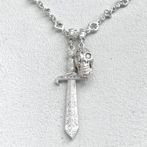 MEDIUM DAGGER PENDANT Silver / Zirconia PENDANT（ペンダント