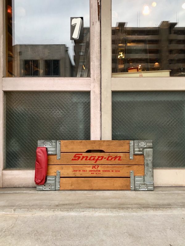 クリーパー 寝板 スナップオン SNAP-ON MADE IN USA ウッド アイアン