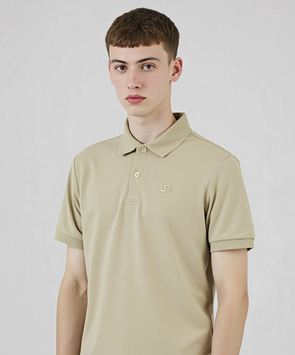 K【XS】A.P.C. 襟付きトップス ベージュ 長袖ポロシャツ S】A.P.C.