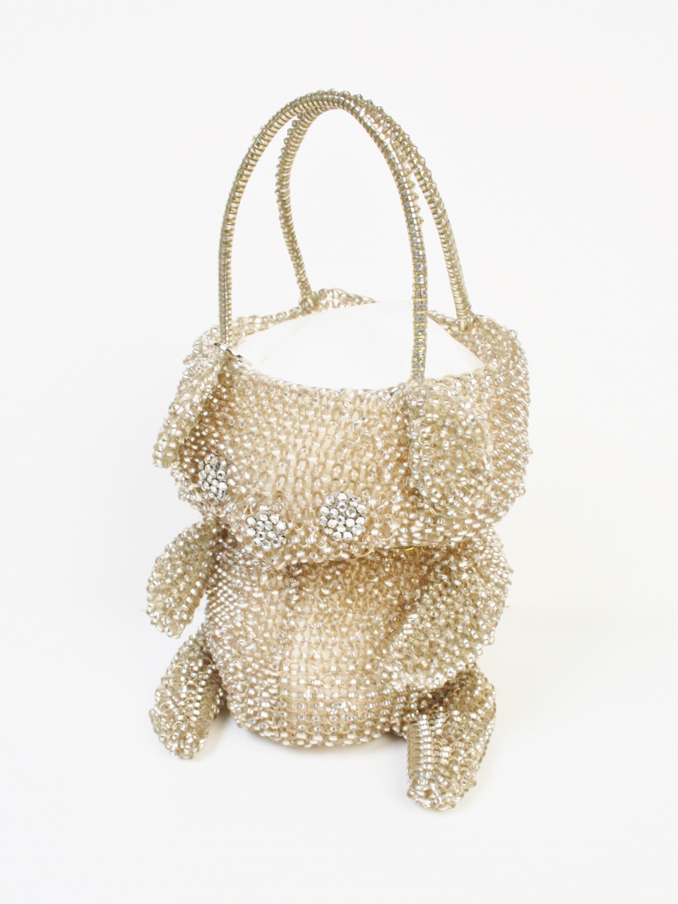 ANTEPRIMA クマ型ワイヤーバッグ ゴールド | 神戸・芦屋のパーティ