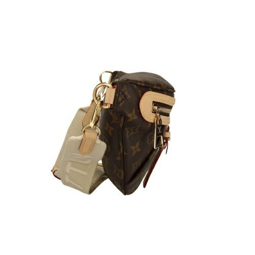 ルイヴィトン ボディバッグ モノグラム ハイ・ライズ ブラウン LOUIS