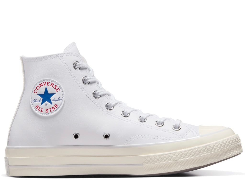 送料無料】CT70 HI LEATHER WHITE A07201C – LOWHAI