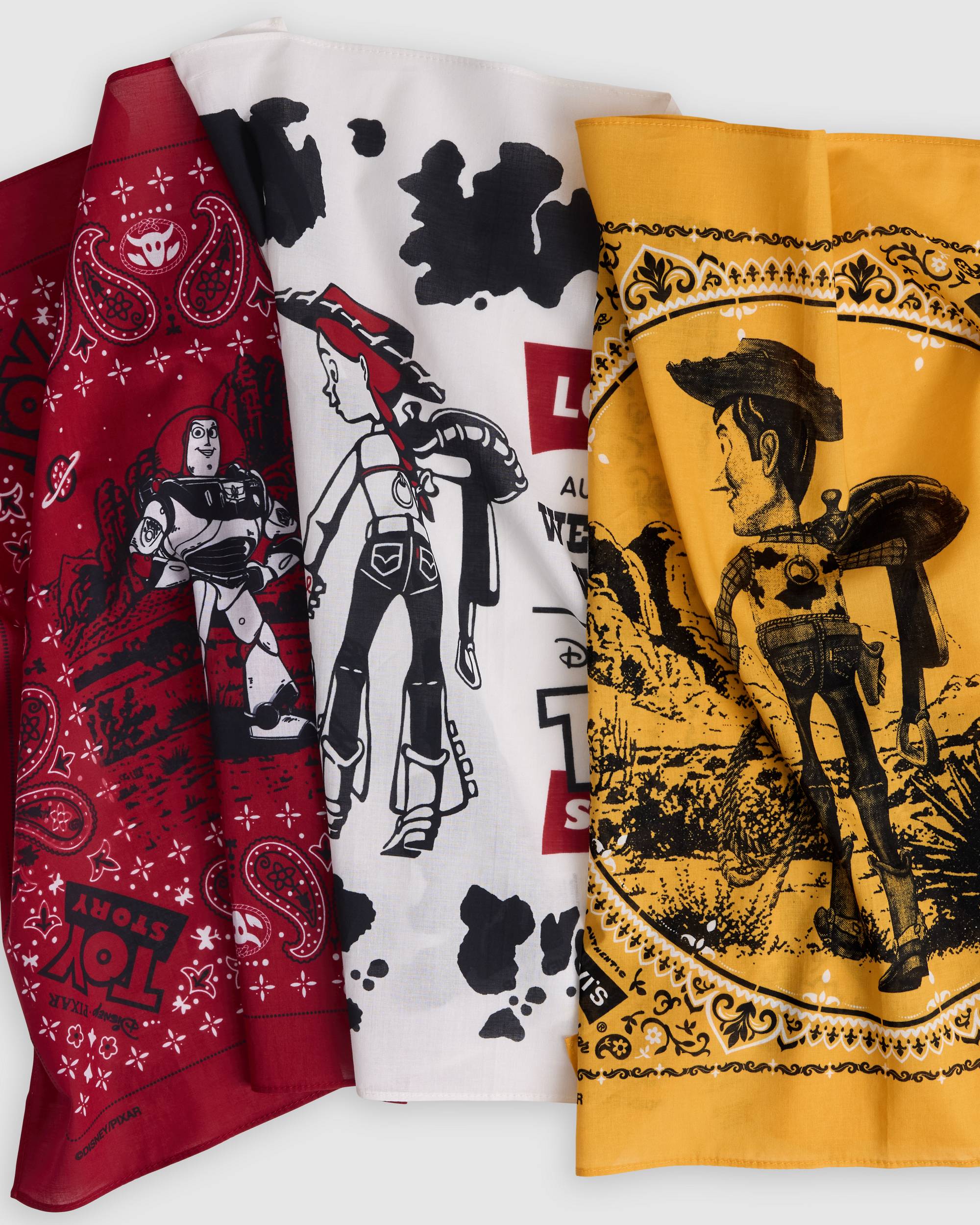 Levi's® X Toy Story 3pk Bandana - Multi-color | Levi's® US