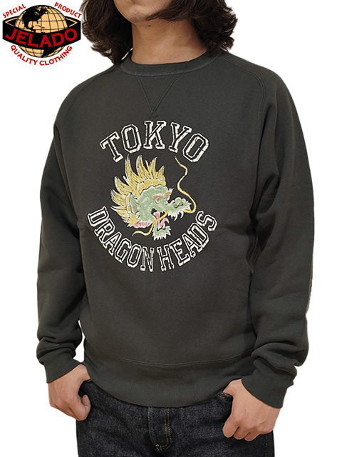 JELADO（ジェラード） 】 電着フロッキープリントスウェット [ Tokyo