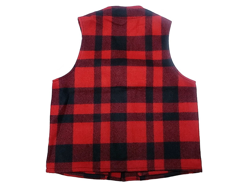 Filson Mackinaw Wool Vest RED/BLACK フィルソン マッキーノ ベスト