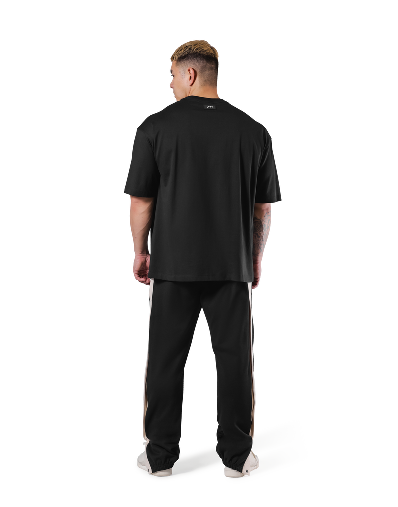 Old Born To LÝFT Big T-Shirt - Black