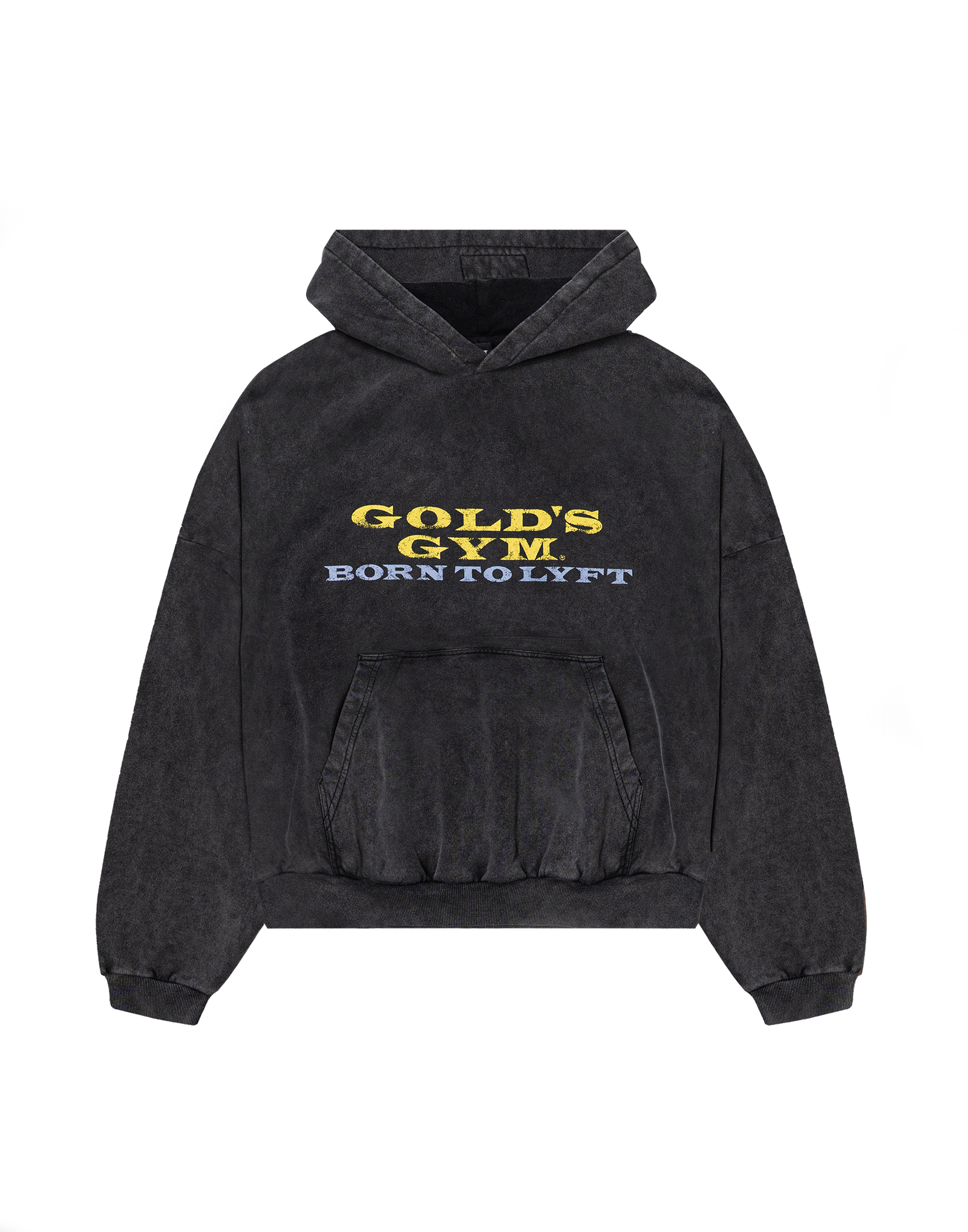 LÝFT × GOLD'S Gym Vintage Logo Hoodie