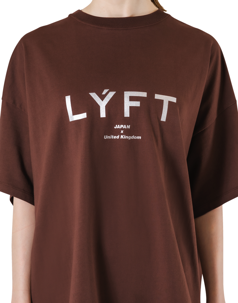 Standard Oversize T-Shirt - Brown – LÝFT