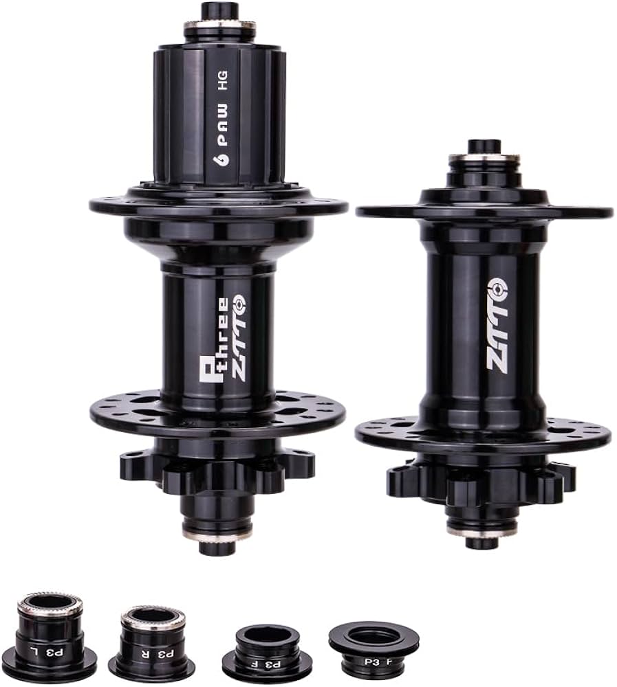 Amazon.com : ZTTO MTB 6 Pawls Disc Brake Hub 32 Holes P3 VS DT 370