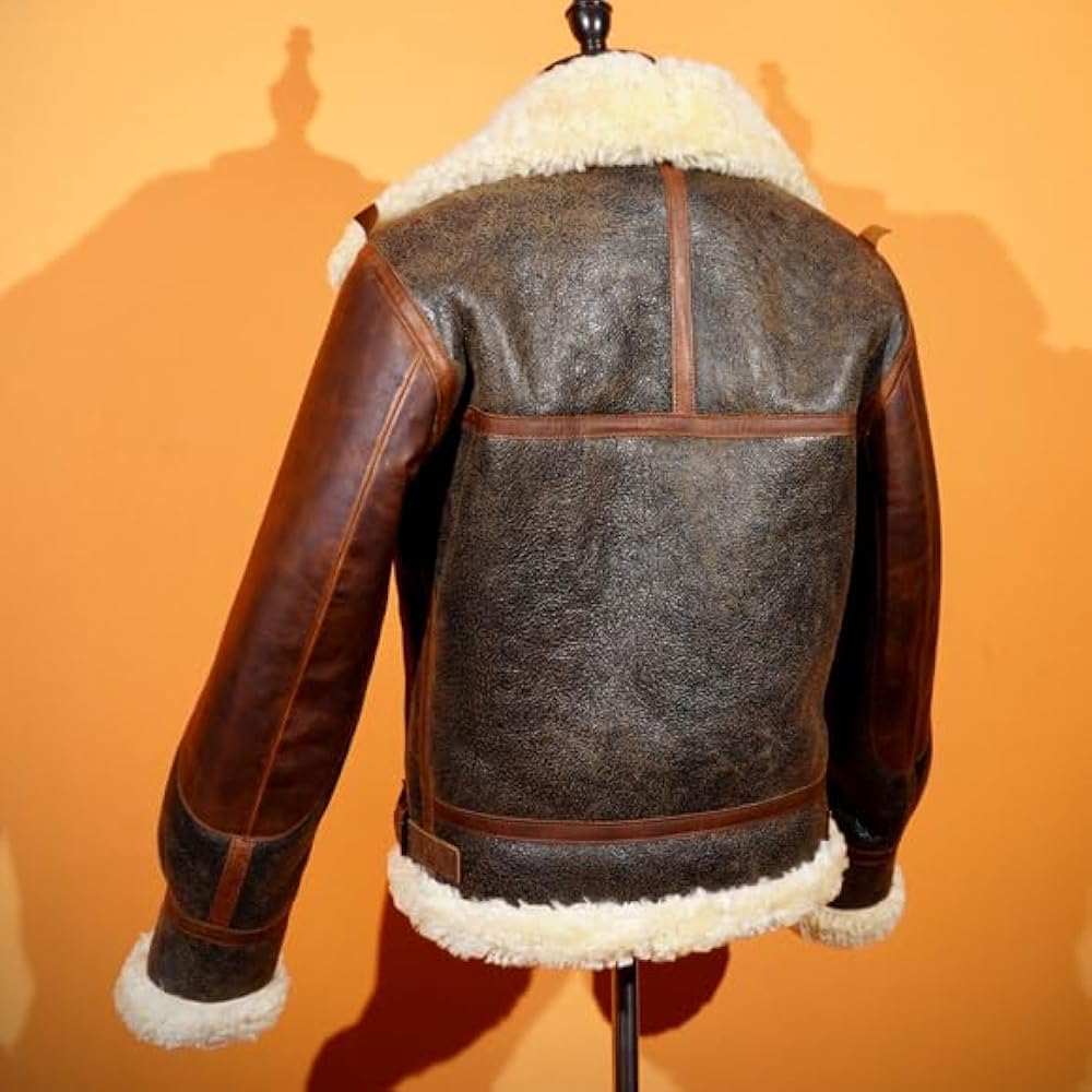 Amazon | シープスキン 復刻30's USAF TYPE B-3 ムートン フライト