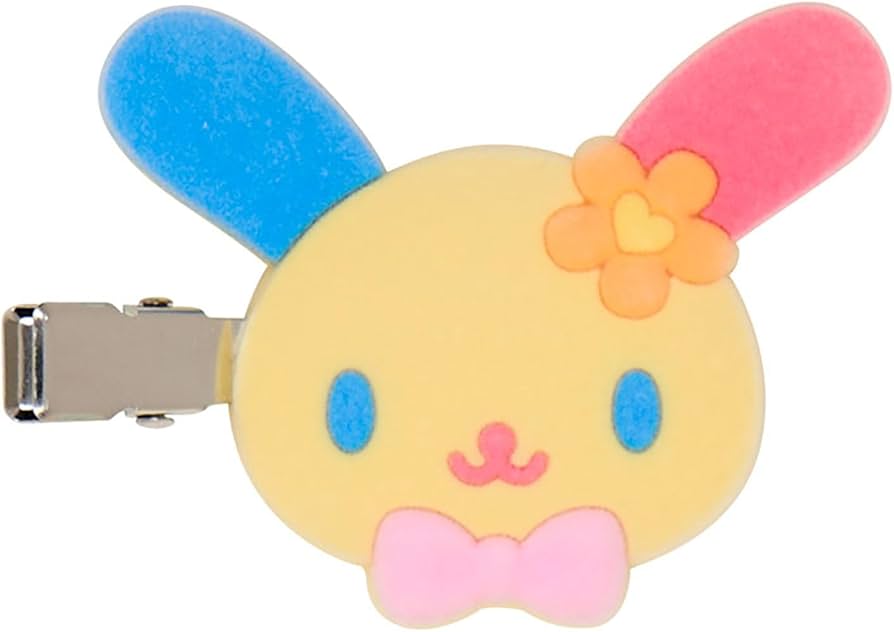 Amazon.co.jp: サンリオ(SANRIO) 前髪クリップ ウサハナ 右向きと