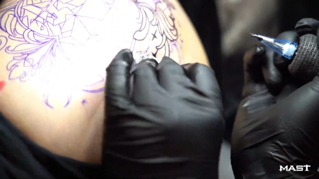 Amazon | マストアーチャータトゥーキットワイヤレスロータリー