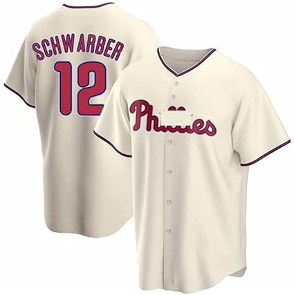 Amazon.co.jp: [Viiipcos] シュワーバー フィリーズ 背番号12 刺繡