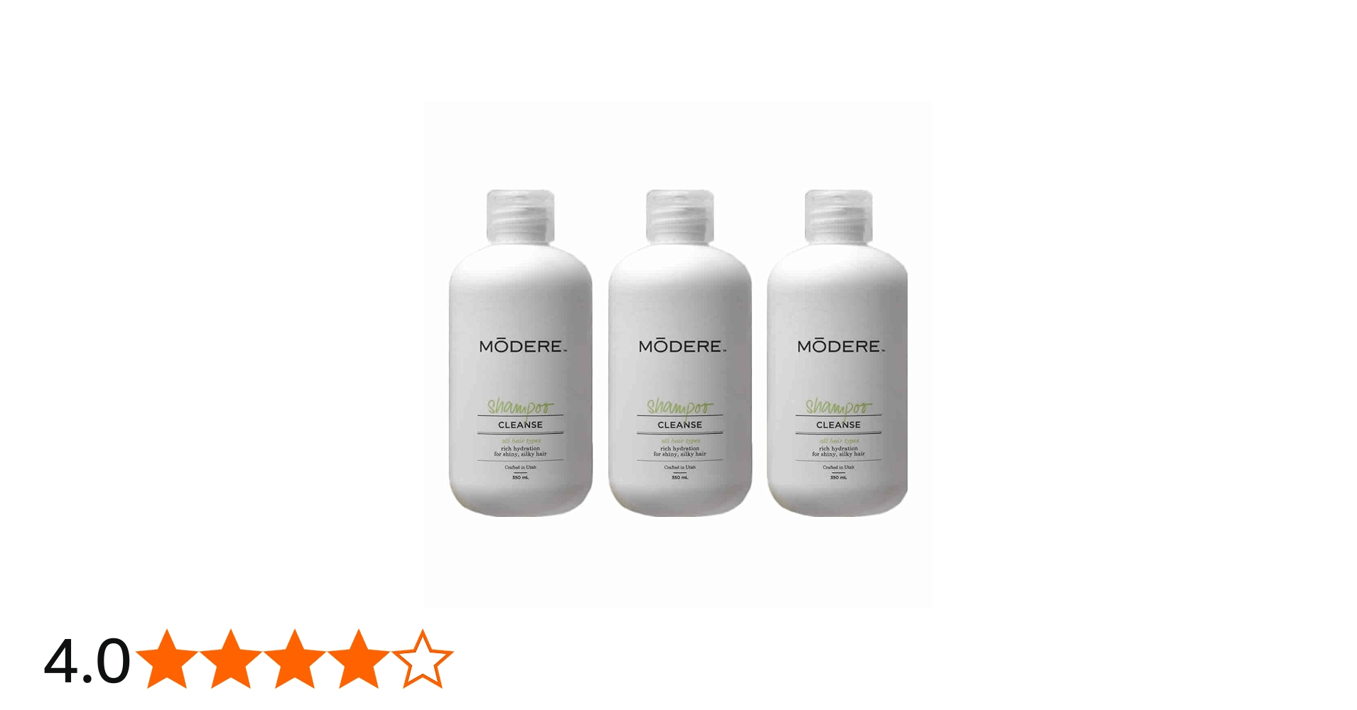 Amazon | モデーア シャンプー 3本セット | MODERE モデーア