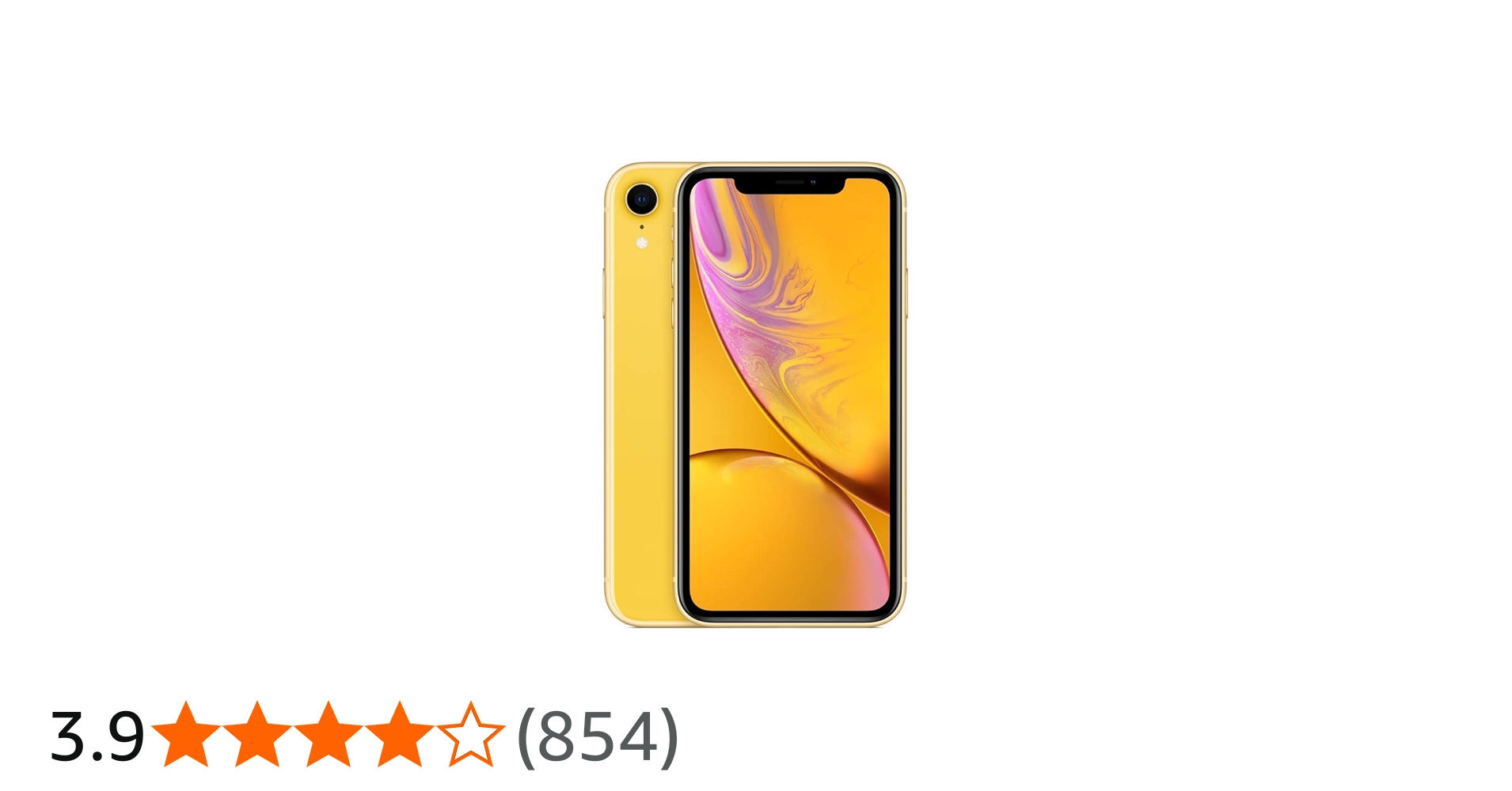 Amazon | 【整備済み品】 Apple iPhone XR 64GB イエロー SIMフリー