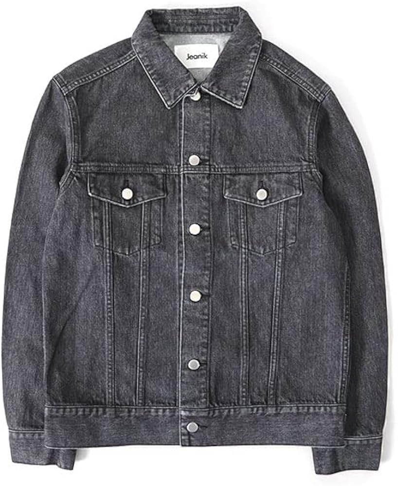 Amazon | [Jeanik] ジーニック 3rdタイプ ワンウォッシュ ブラック