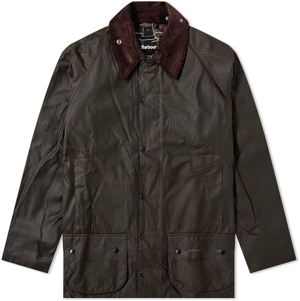 Barbour Men's Beaufort Wax Jacket (40, Olive) at Amazon Men's