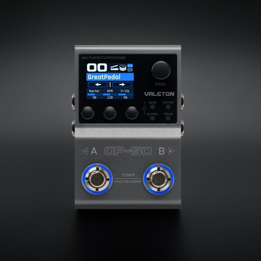 Amazon.co.jp: Valeton GP-50 マルチエフェクトプロセッサー/SnapTone