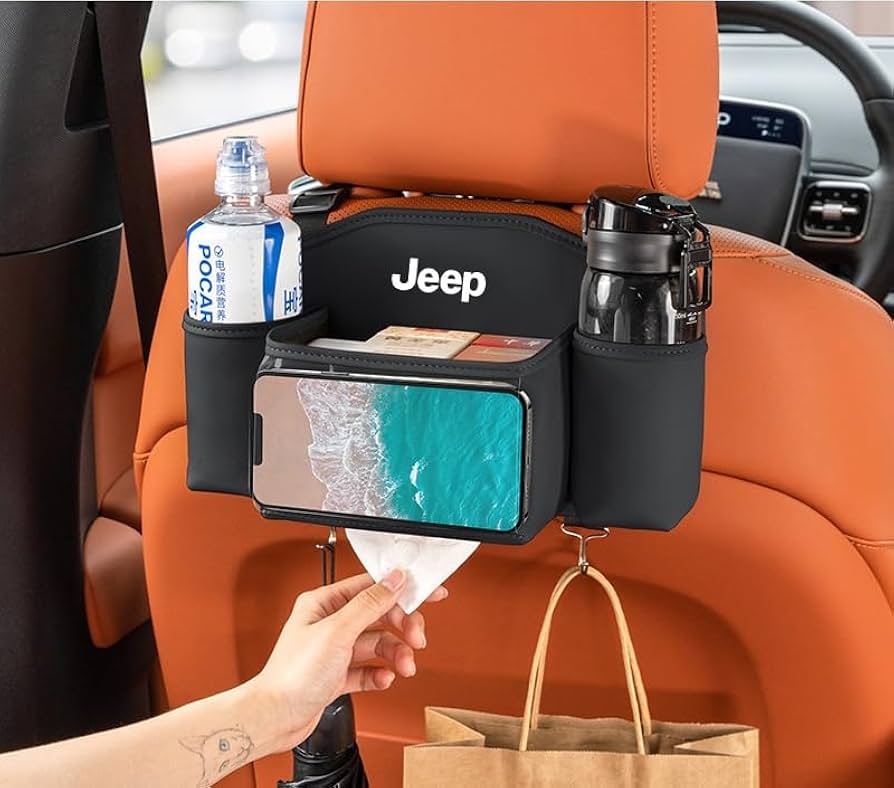 Amazon | ジープ 新しい 多機能 シートフック ヘッドレスト 車