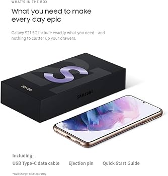 Amazon.com: Samsung Galaxy S21 5G, US Version, 128GB, Phantom