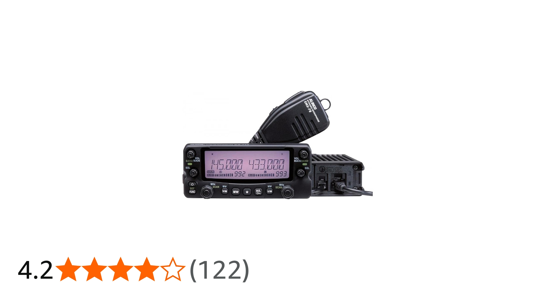 Amazon | ALINCO アルインコ DR-735D (20W) ツインバンド144/430MHz FM