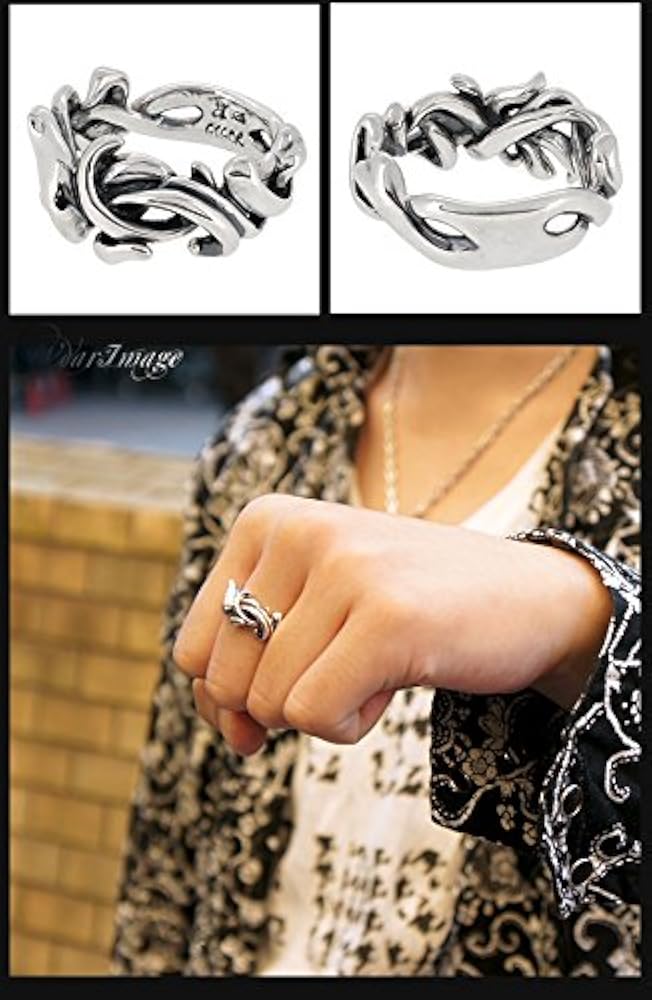 Amazon | [ジゴロウ] GIGOR レセストM シルバー 925 リング 7～25号